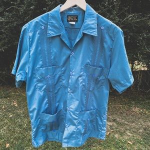 Guayabera Shirt with lower pockets